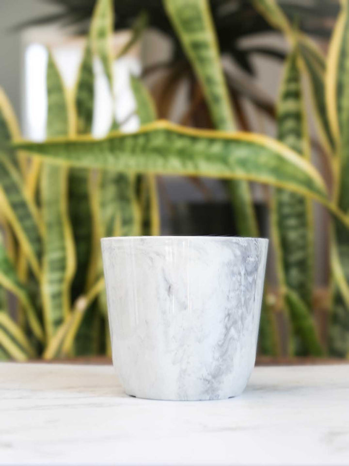 Madrid 13 Blanco (Macetero Plástico Reciclado S)