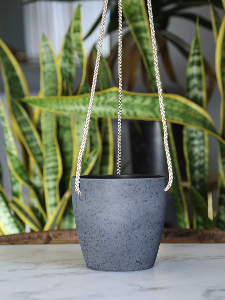 Málaga 13,5 Color Piedra (Macetero Colgante Orquídea)