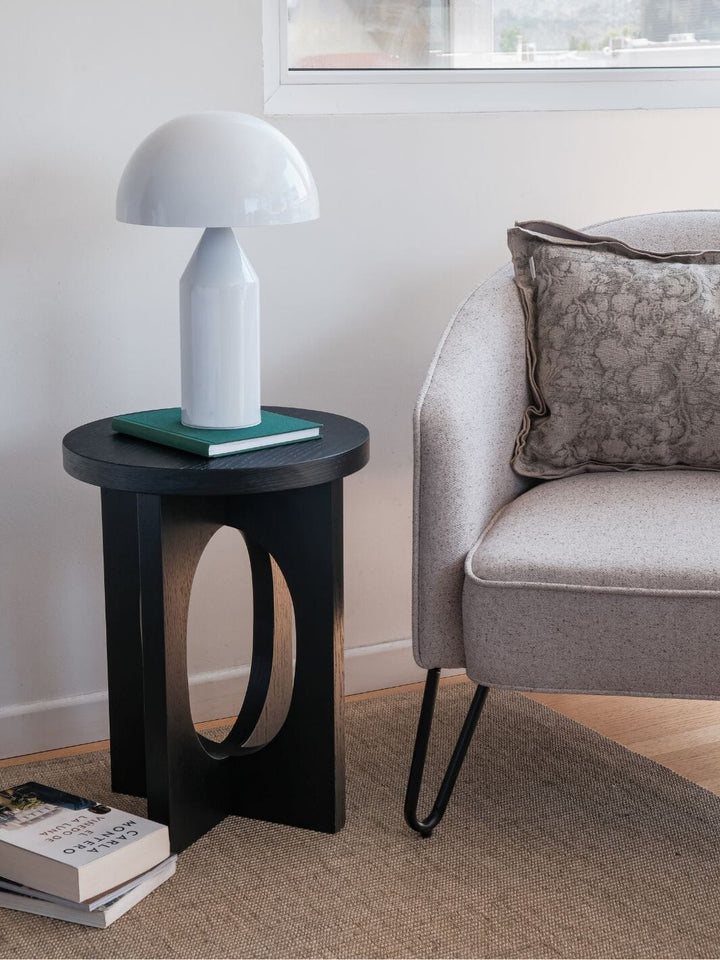 Mesa Lateral Hamburgo Negra