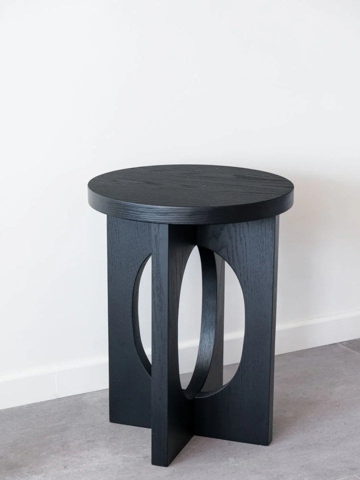 Mesa Lateral Hamburgo Negra