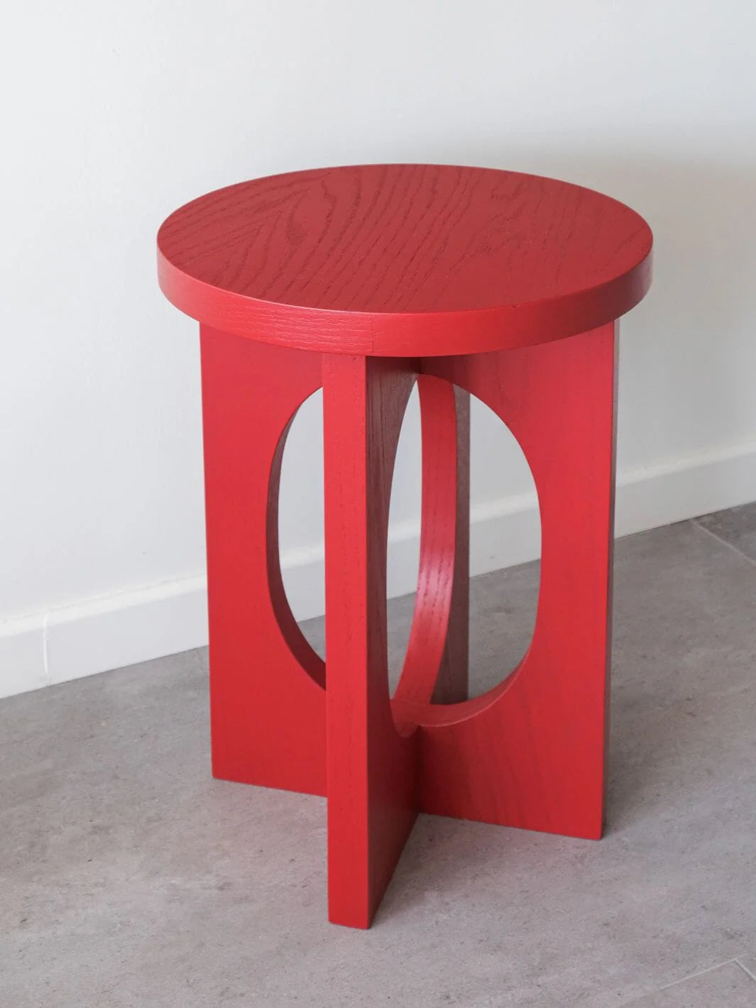 Mesa Lateral Hamburgo Roja