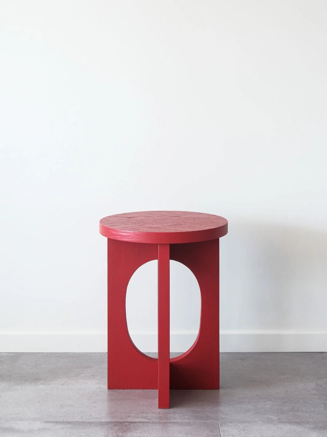 Mesa Lateral Hamburgo Roja