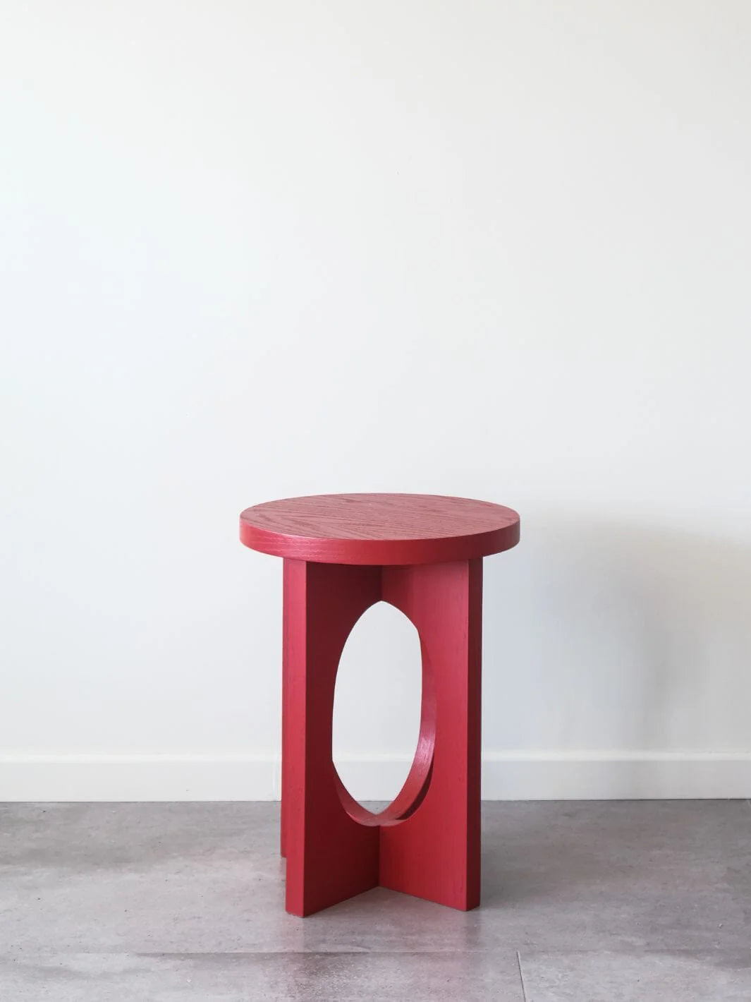 Mesa Lateral Hamburgo Roja