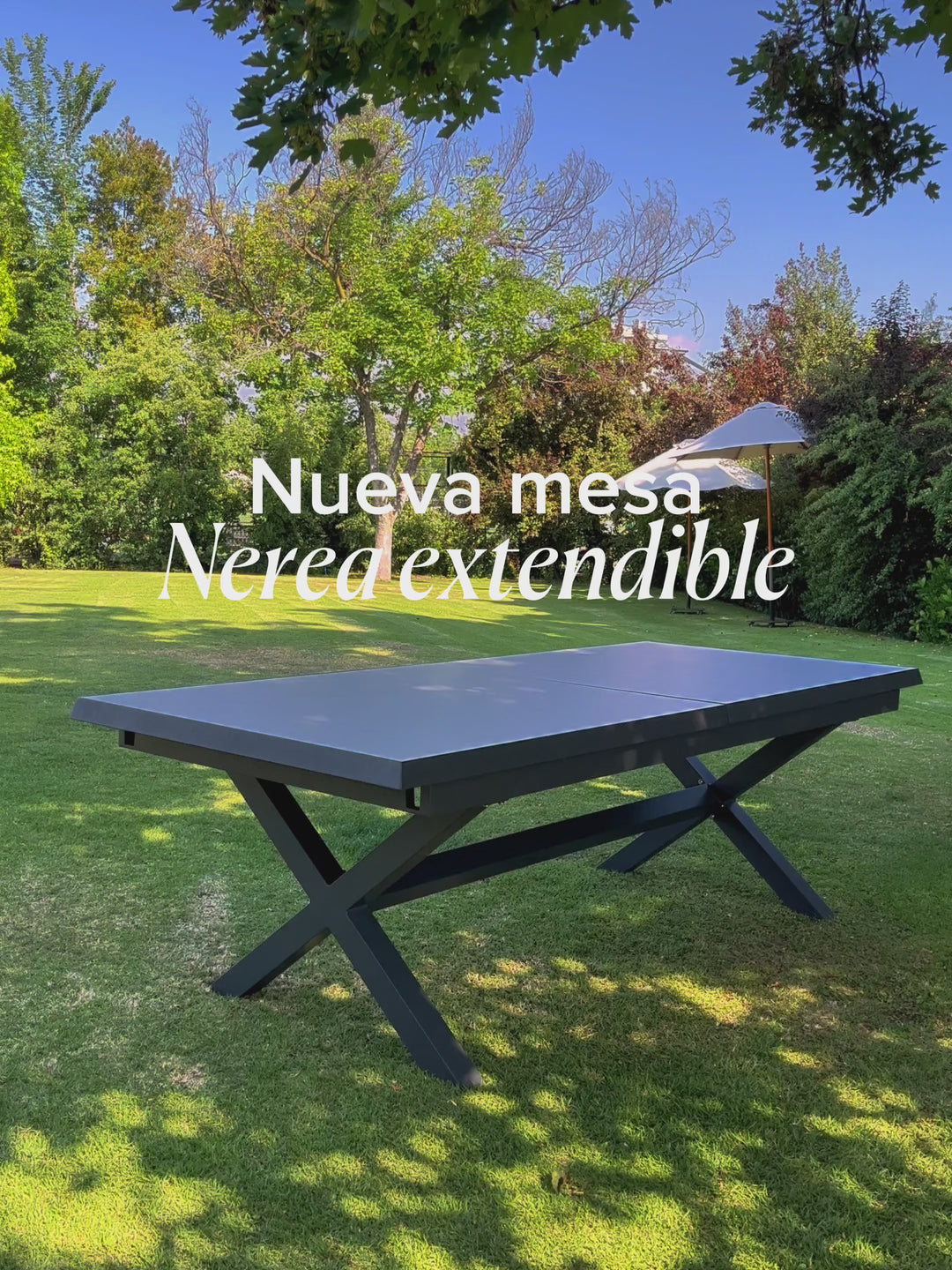 Mesa Nerea Extendible 240-360X100X76 cm
